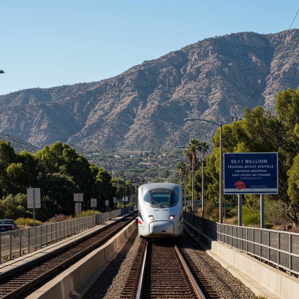 $3.1 Billion Federal Boost Propels California High Speed Rail Forward
