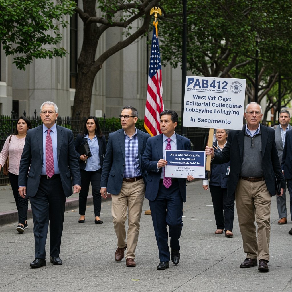 AB 412 Hearing Set After West Coast Editorial Collective Lobbying in Sacramento