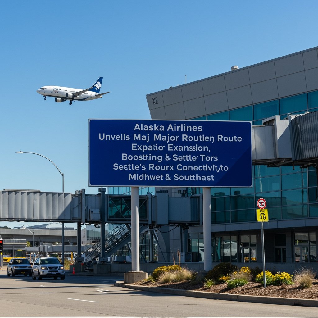 Alaska Airlines Unveils Major Route Expansion, Boosting Seattle's Connectivity to Midwest & Southeast