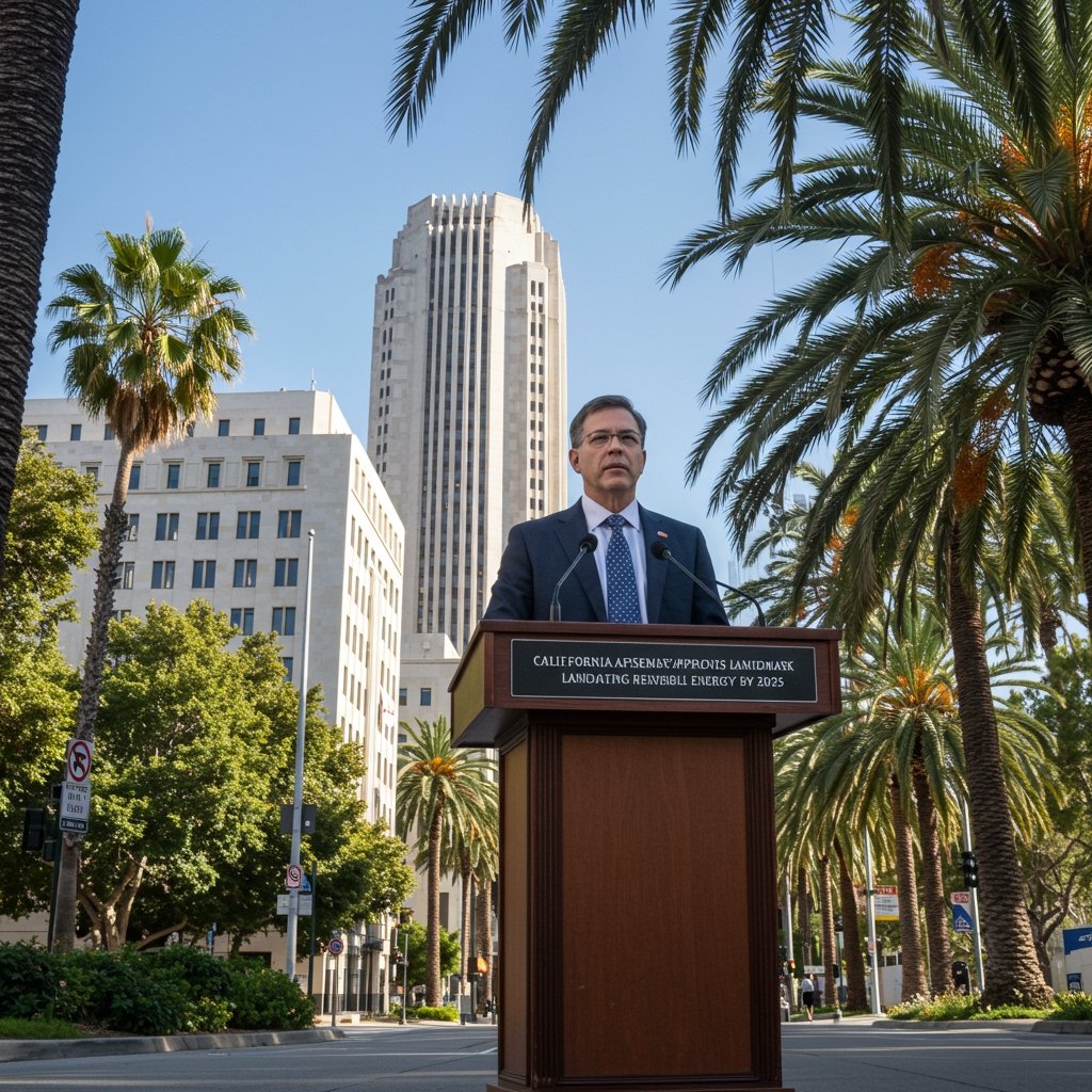 California Assembly Approves Landmark Bill Mandating 90% Renewable Energy by 2035