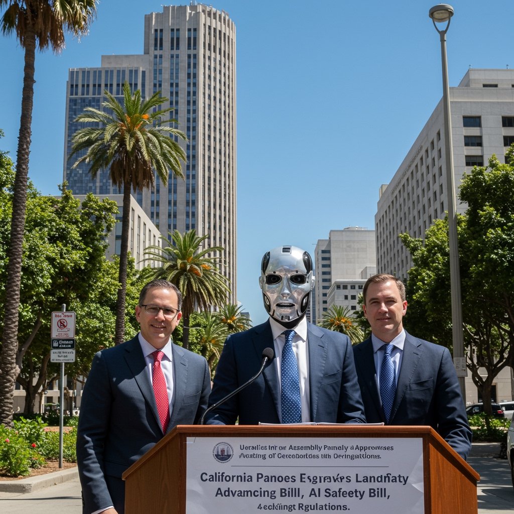 California Assembly Panel Approves Landmark AI Safety Bill, Advancing Strict Regulations