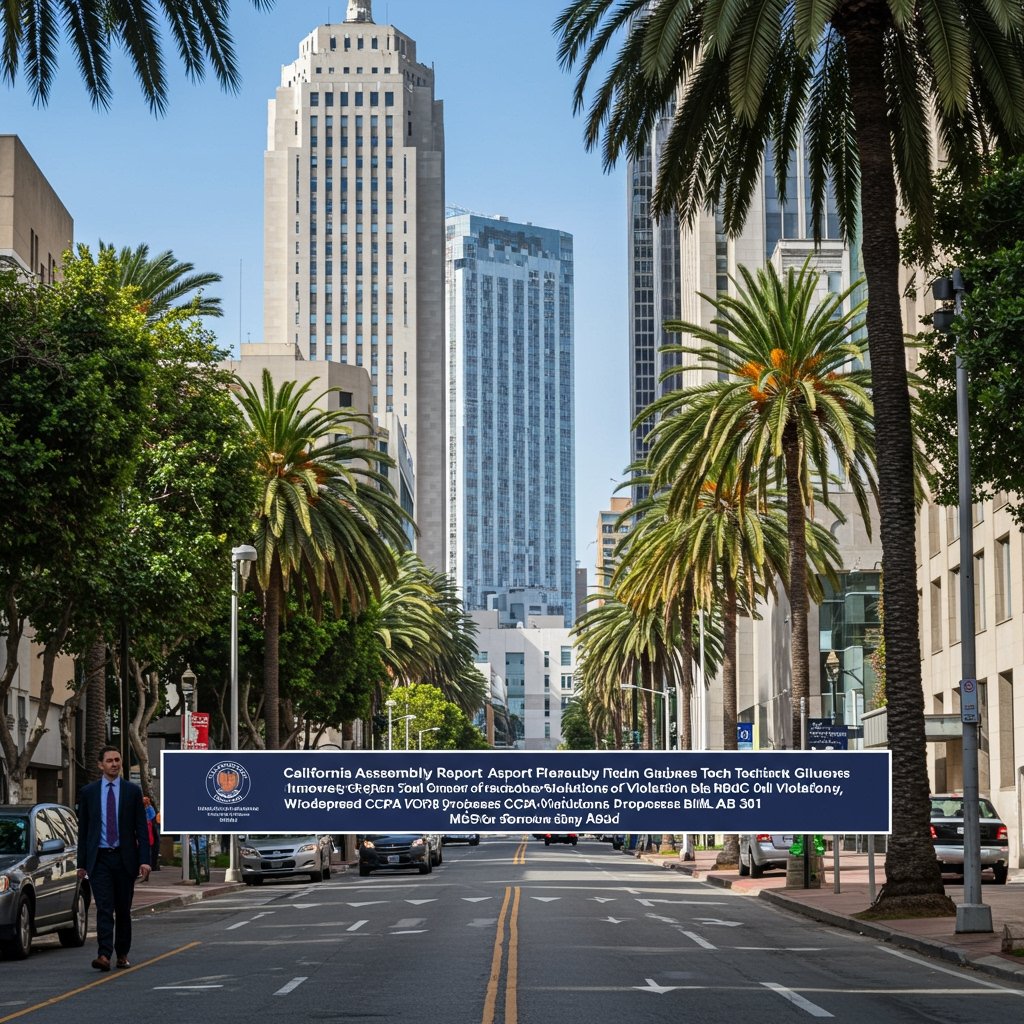 California Assembly Report Accuses Tech Giant Innovate Global Solutions of Widespread CCPA Violations, Proposes Tougher Bill AB 301