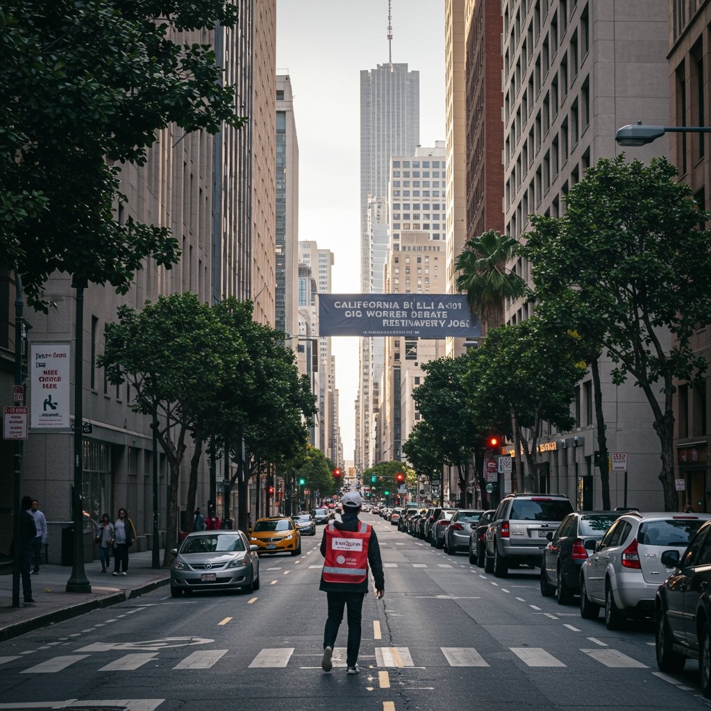 California Bill A 101 Reignites Gig Worker Debate, Targets Restaurant Delivery Jobs