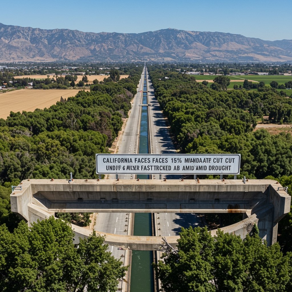 California Faces Mandatory 15% Water Cut Under Fast Tracked AB 789 Amid Deepening Drought