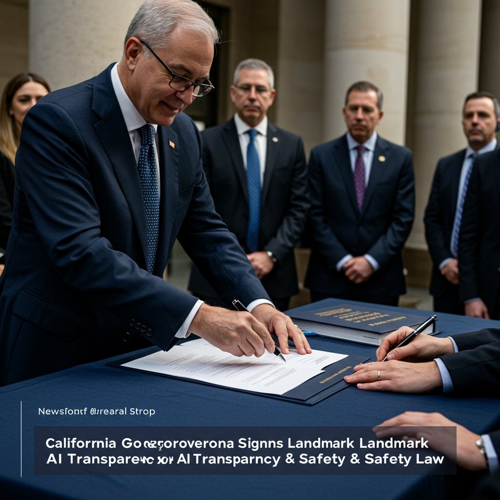 California Governor Signs Landmark AI Transparency & Safety Law