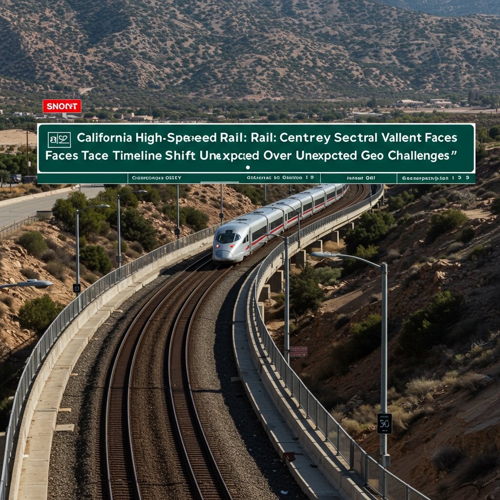 California High Speed Rail: Central Valley Segment Faces Timeline Shift Over Unexpected Geo Challenges