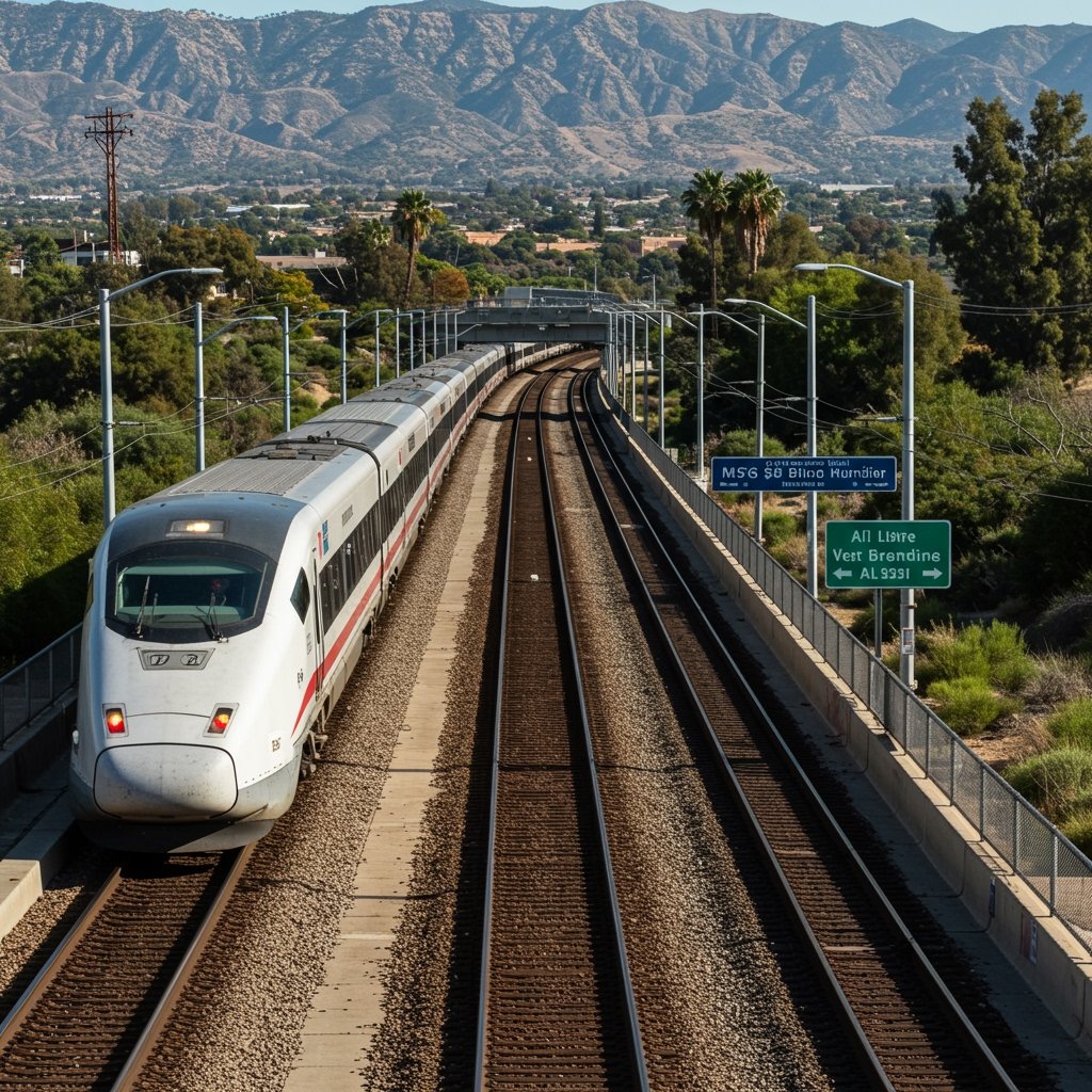 California High Speed Rail Faces $8 Billion Funding Hurdle for Vital Burbank Palmdale Link