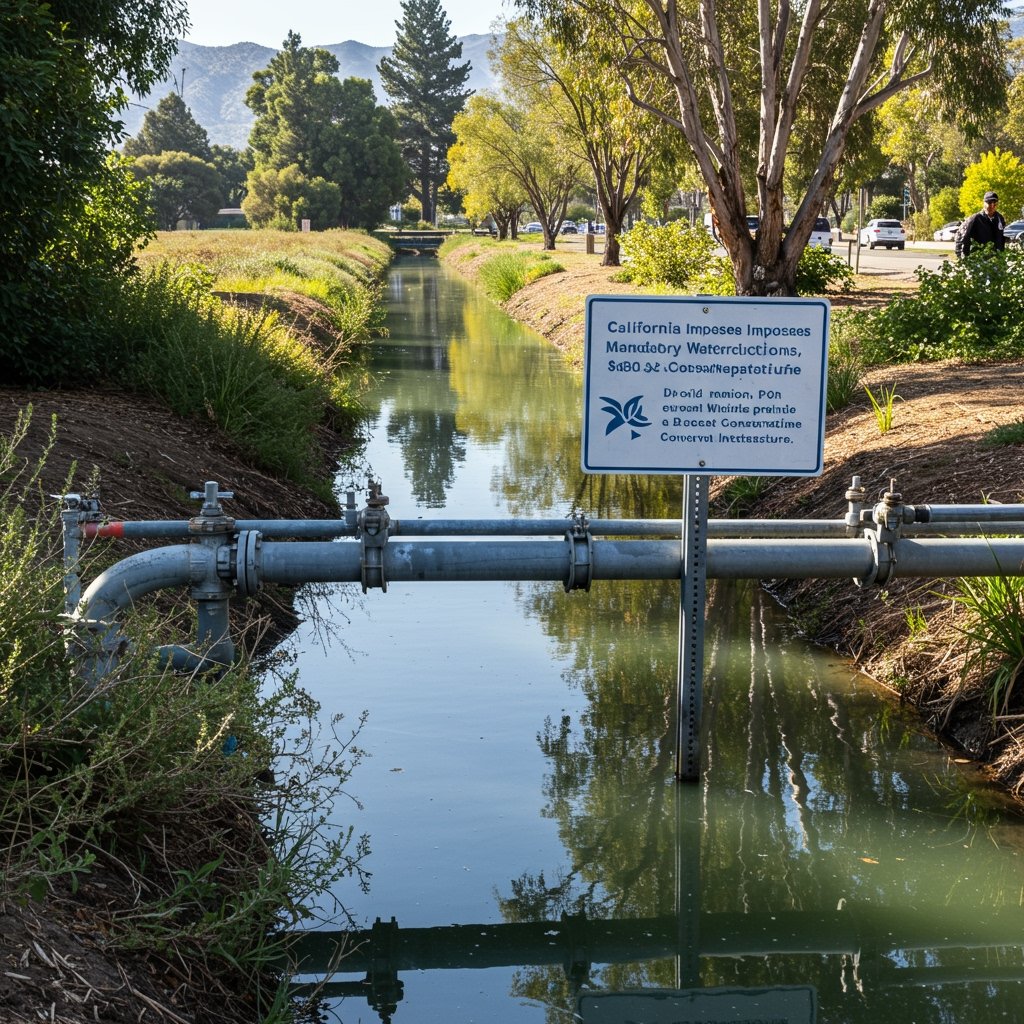 California Imposes Mandatory Water Restrictions, Commits $600M to Boost Conservation Infrastructure
