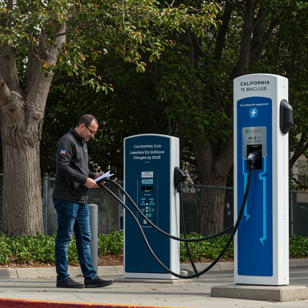 California Launches $5 Billion Offensive to Install 250,000 Fast EV Chargers by 2028