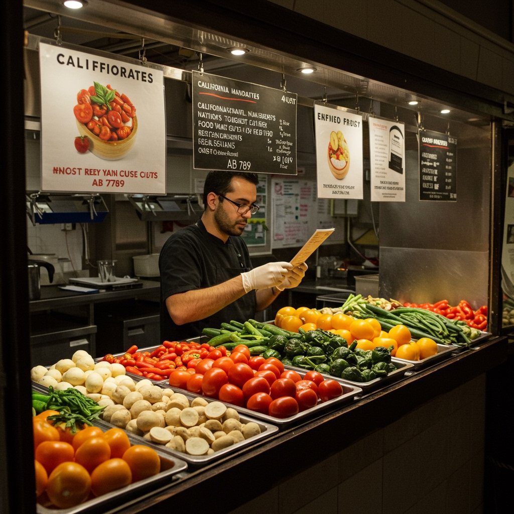 California Mandates Nation's Toughest Food Waste Cuts for Restaurants Under AB 789