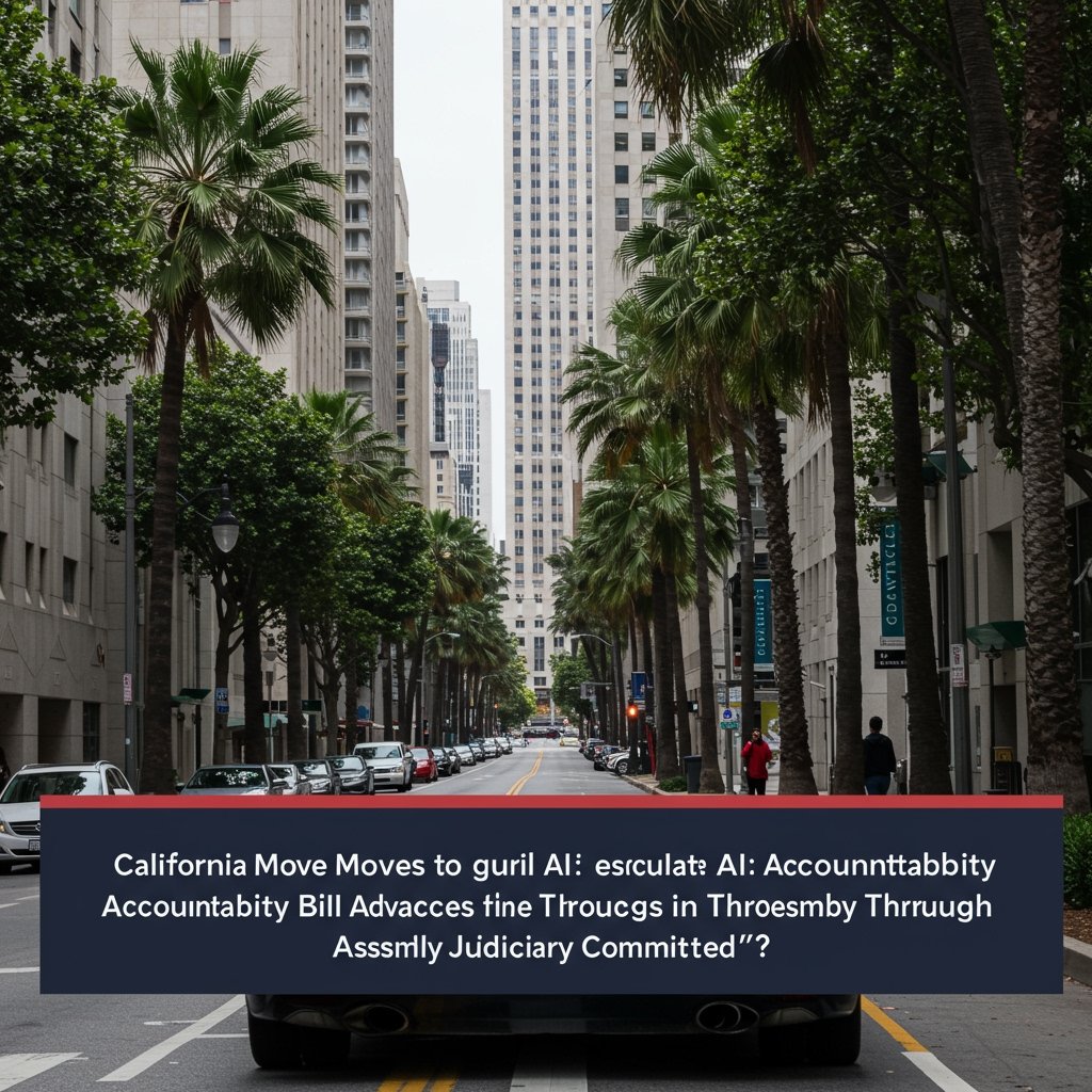 California Moves to Regulate AI: Accountability Bill Advances Through Assembly Judiciary Committee