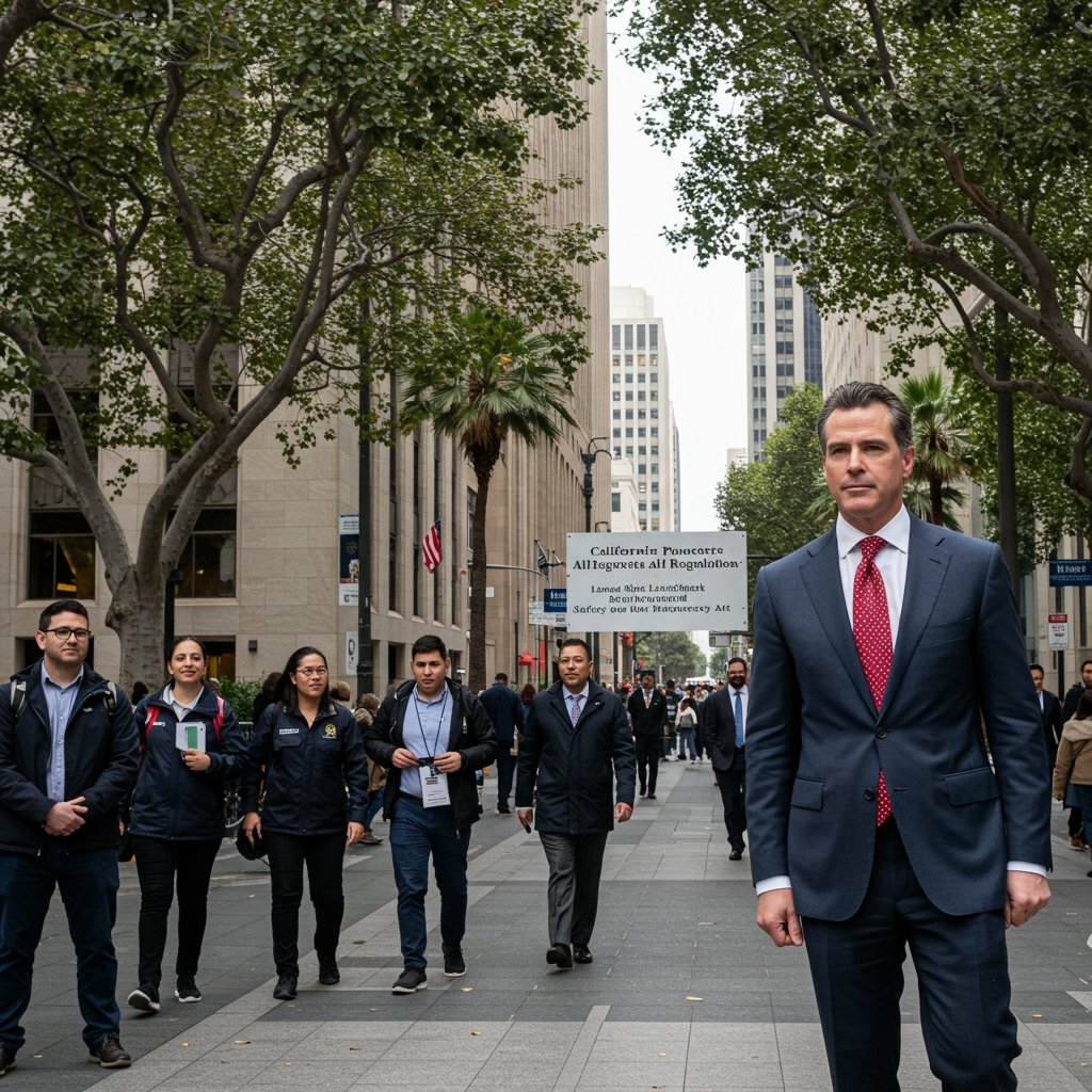 California Pioneers AI Regulation: Newsom Signs Landmark Safety and Transparency Act