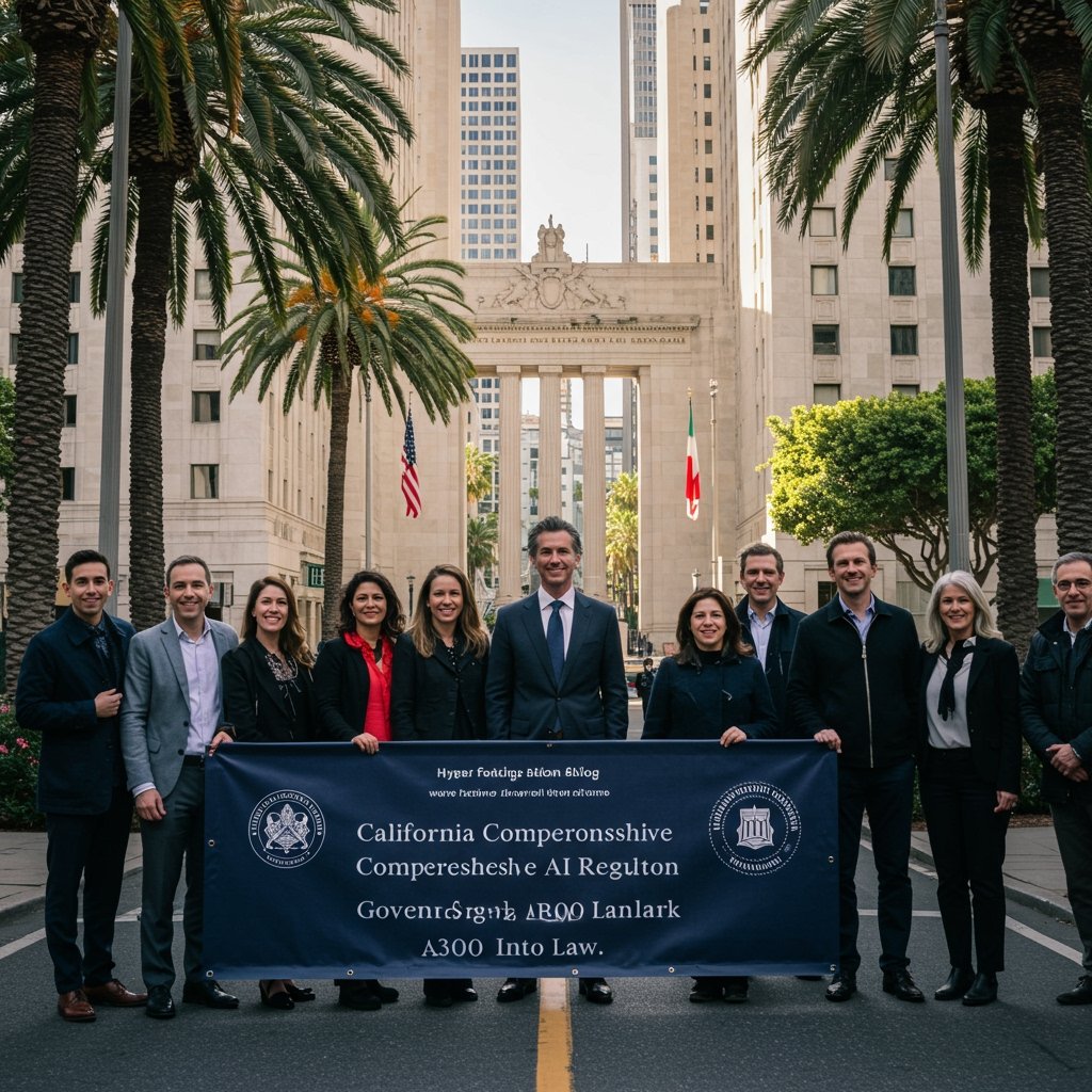 California Pioneers Comprehensive AI Regulation: Governor Newsom Signs Landmark AB 300 Into Law