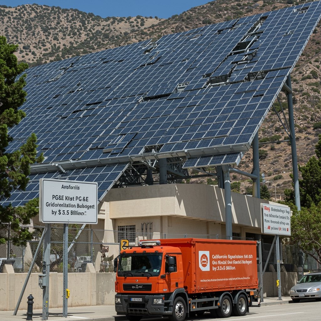 California Regulators Slash PG&E Grid Modernization Budget by $3.5 Billion