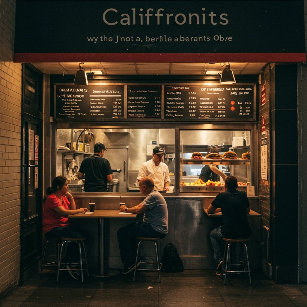 California Restaurants Prepare for $20 Wage: Automation, Price Hikes Eyed Amid Cost Concerns