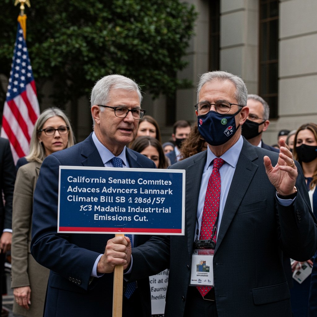 California Senate Committee Advances Landmark Climate Bill SB 123 Mandating Industrial Emissions Cut