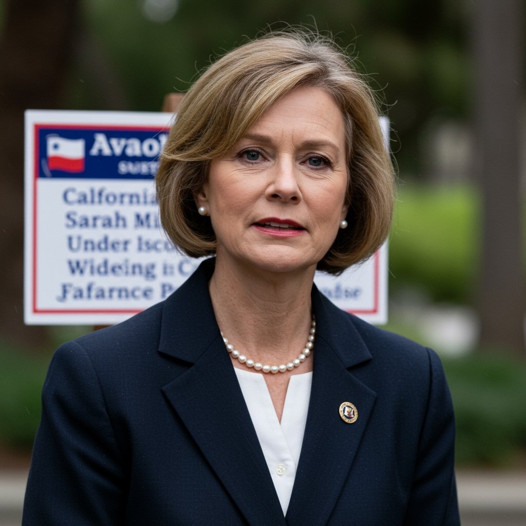 California Senator Sarah Miller Under Intense Scrutiny in Widening Campaign Finance Probe