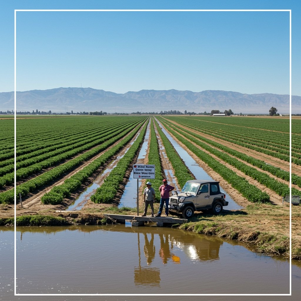 California Slams Central Valley Farmers with Severe Water Cuts Amidst Deepening Drought