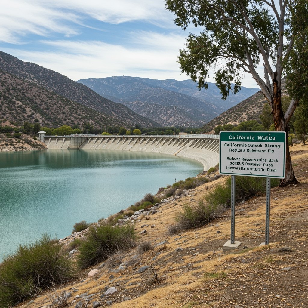 California Water Outlook Strong: Robust Reservoirs Back $3.5 Billion Infrastructure Push
