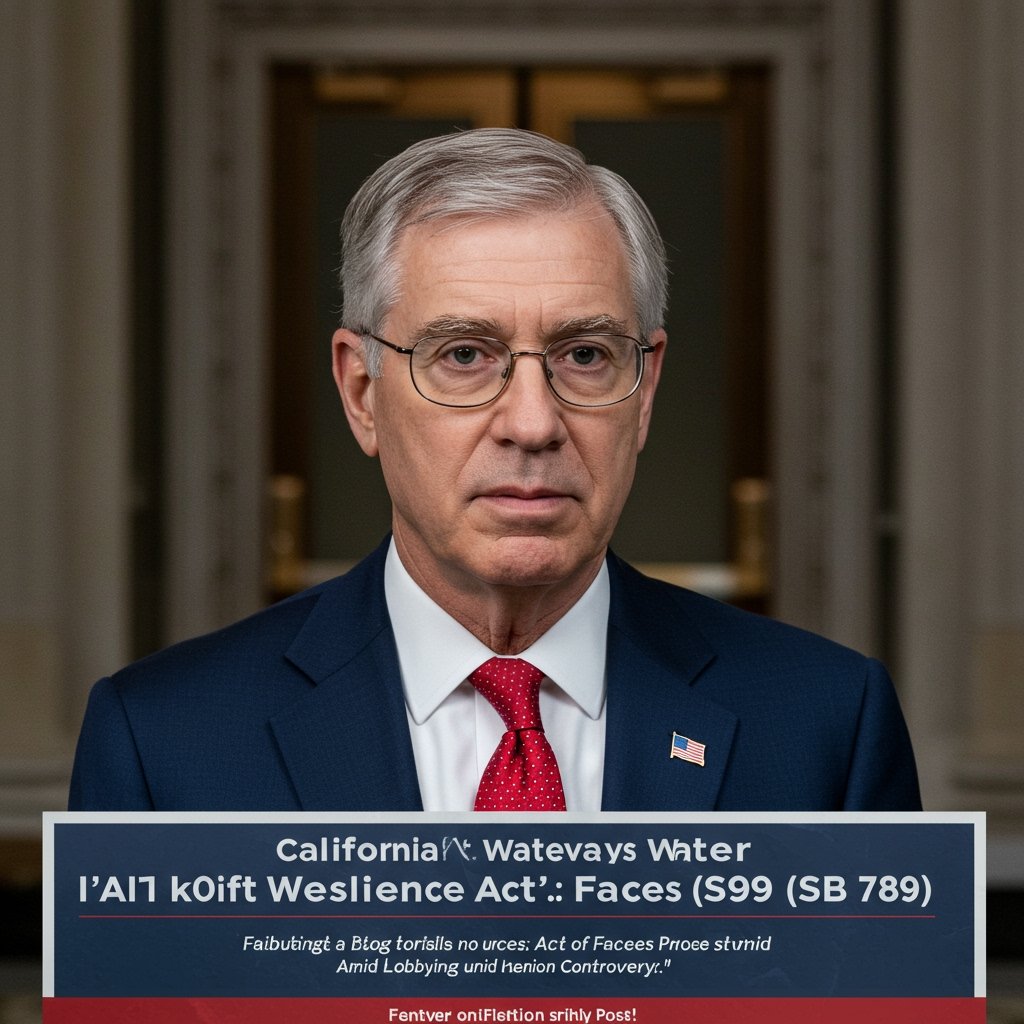 California Water Resilience Act (SB 789) Faces Ethics Probe Amid Lobbying Controversy
