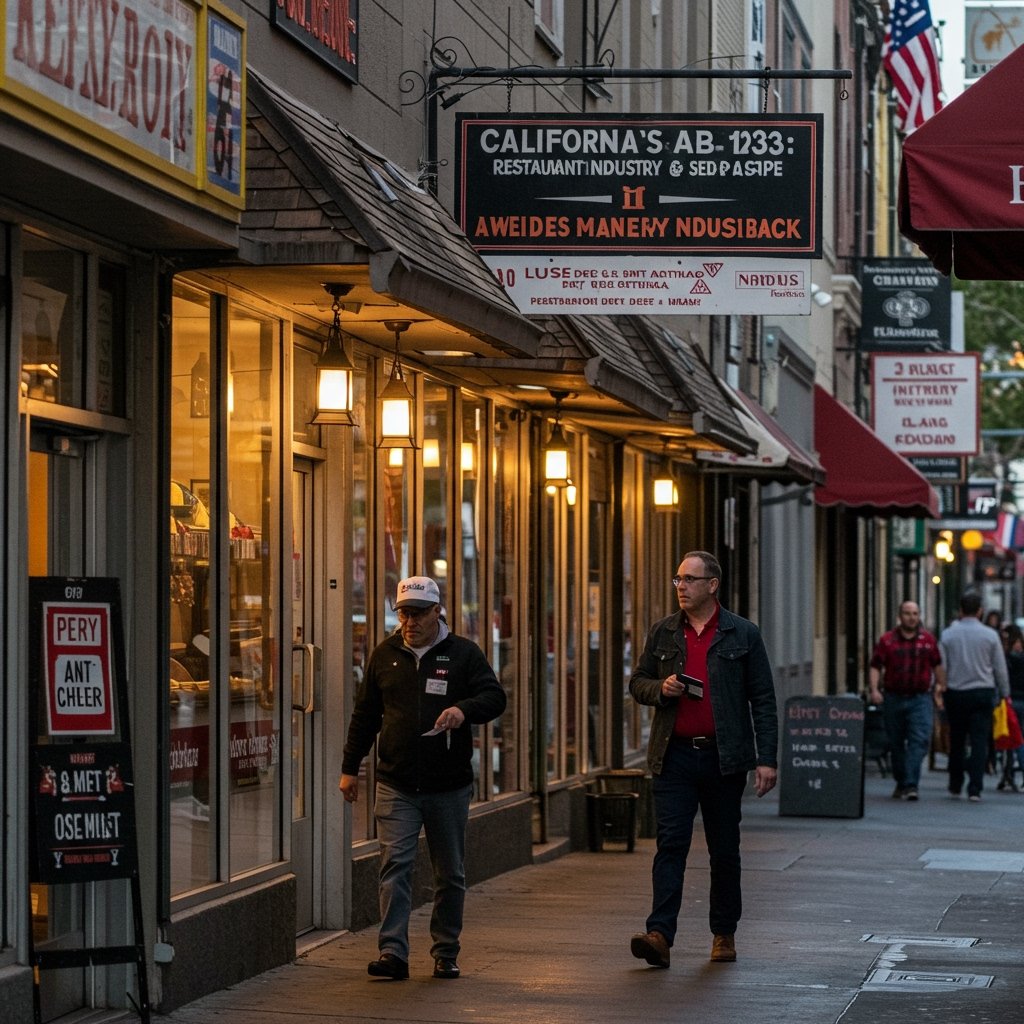California's AB 123: Restaurant Industry Braces for March 1 Wage and Healthcare Mandates Amidst Intense Pushback