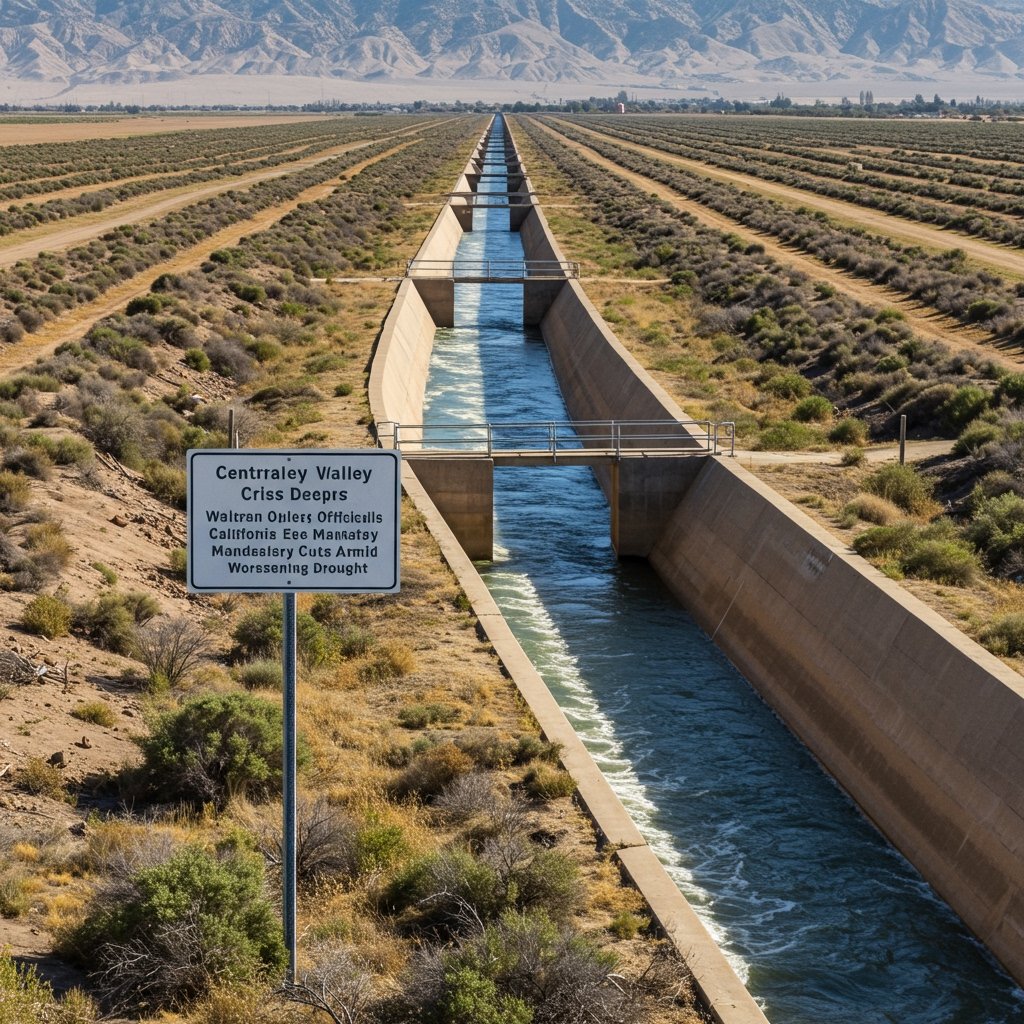 Central Valley Water Crisis Deepens: California Officials Eye Mandatory Cuts Amid Worsening Drought
