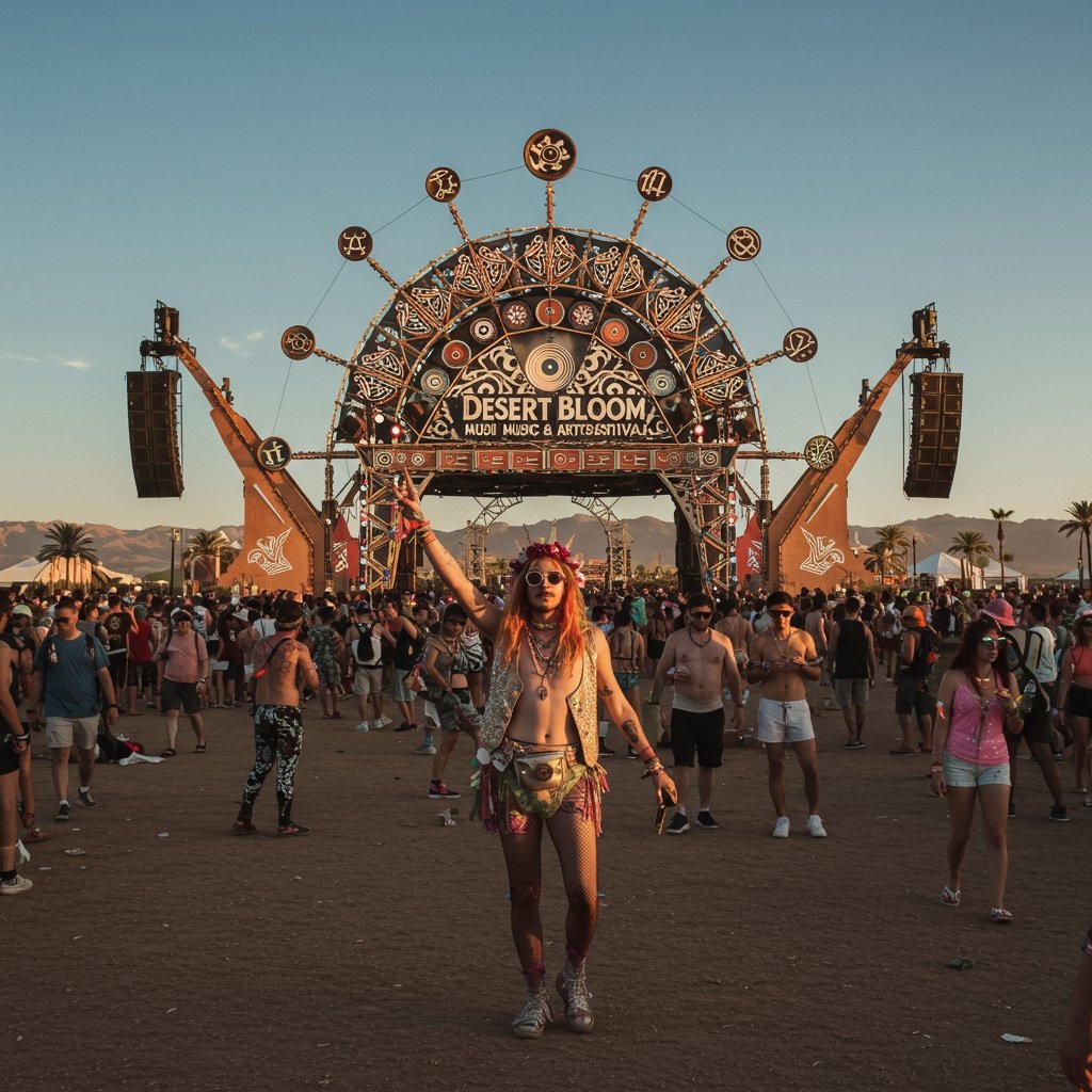 Desert Bloom Music & Arts Festival Unveils 2026 Dates, Phase 1 Headliners (Nova Star, Synthwave Syndicate, Ancient Peaks)