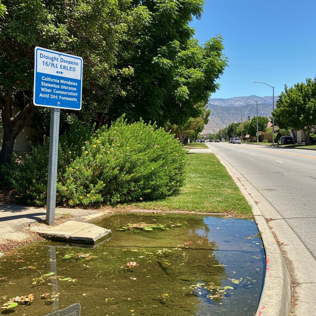 Drought Deepens: California Mandates 15% Statewide Urban Water Conservation Amid Dire Forecasts