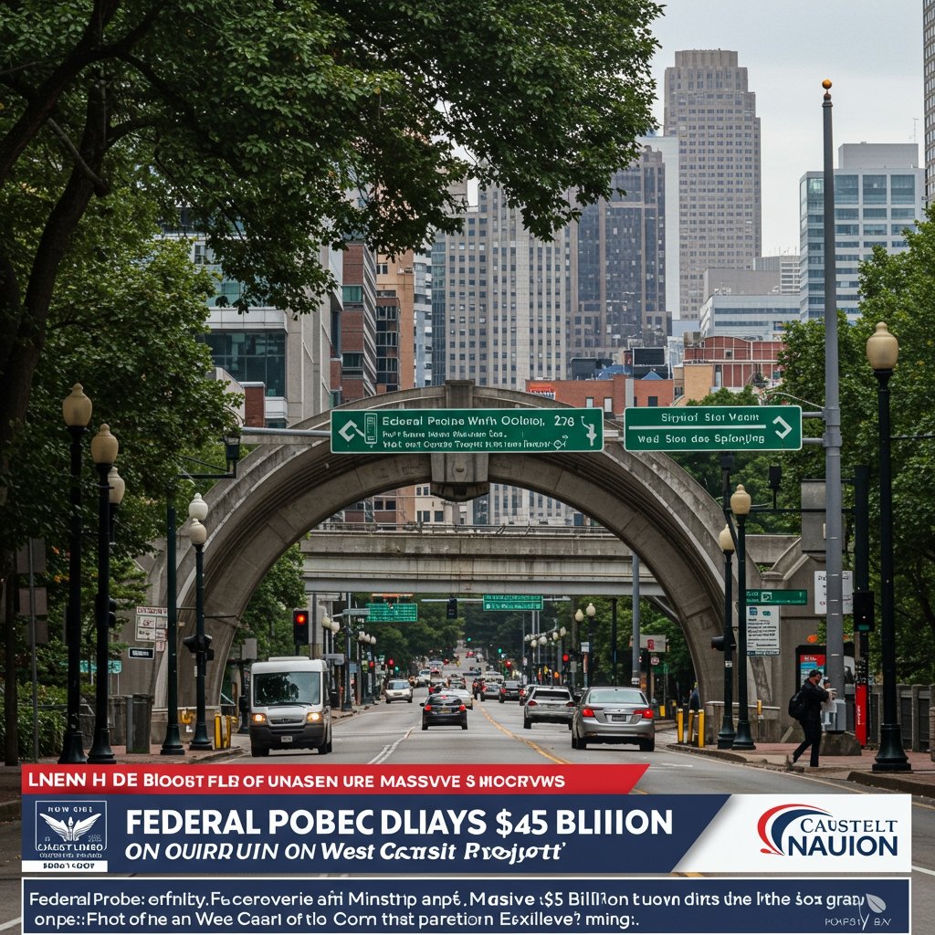 Federal Probe Uncovers Massive Delays, $5 Billion Overrun on West Coast Transit Project