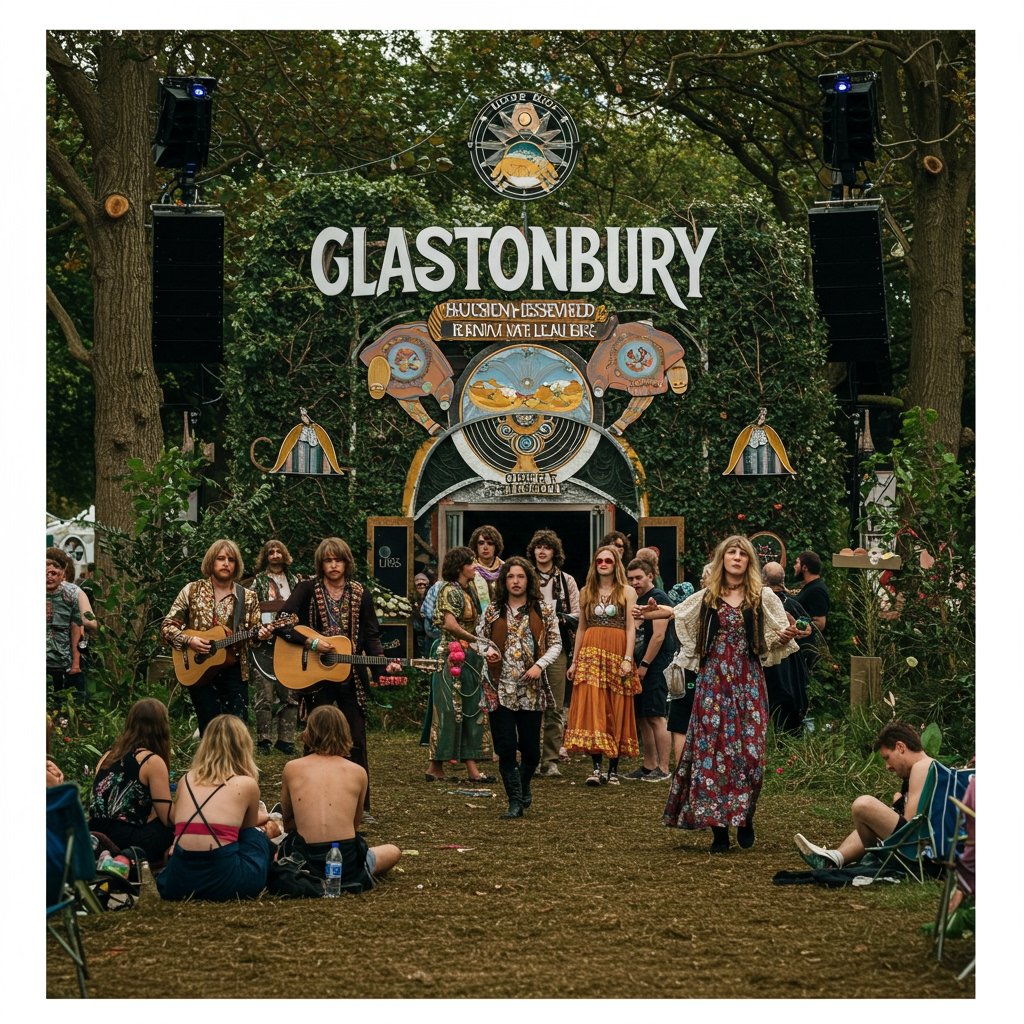 Glastonbury 2025 Full Lineup Revealed: The Cosmic Drifters, Luna Serpent & Neon Bloom to Headline; Ticket Resale Set for April 15th