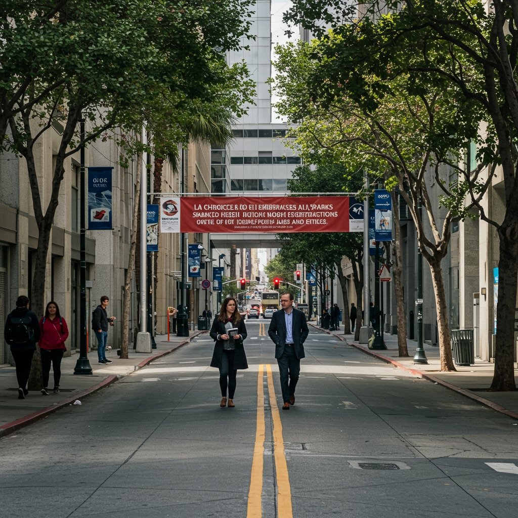 LA Chronicle Embraces AI, Sparks Heated Union Negotiations Over Future of Journalism Jobs and Ethics