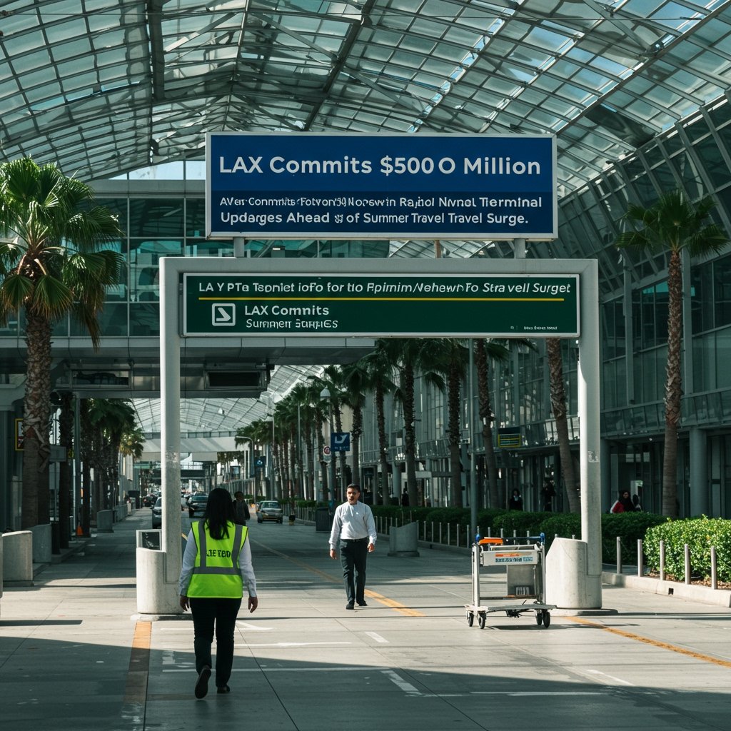 LAX Commits $500 Million to Rapid Terminal Upgrades Ahead of Summer Travel Surge