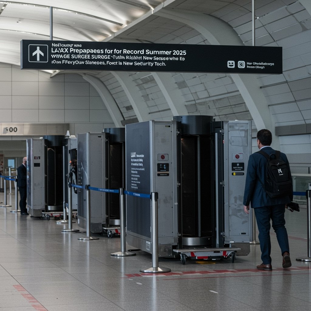 LAX Prepares for Record Summer 2025 Travel Surge with New Security Tech