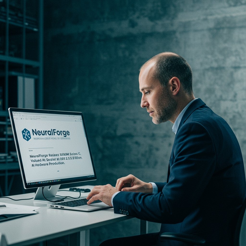 NeuralForge Raises $300M Series C, Valued at $2.5 Billion, to Scale AI Hardware Production