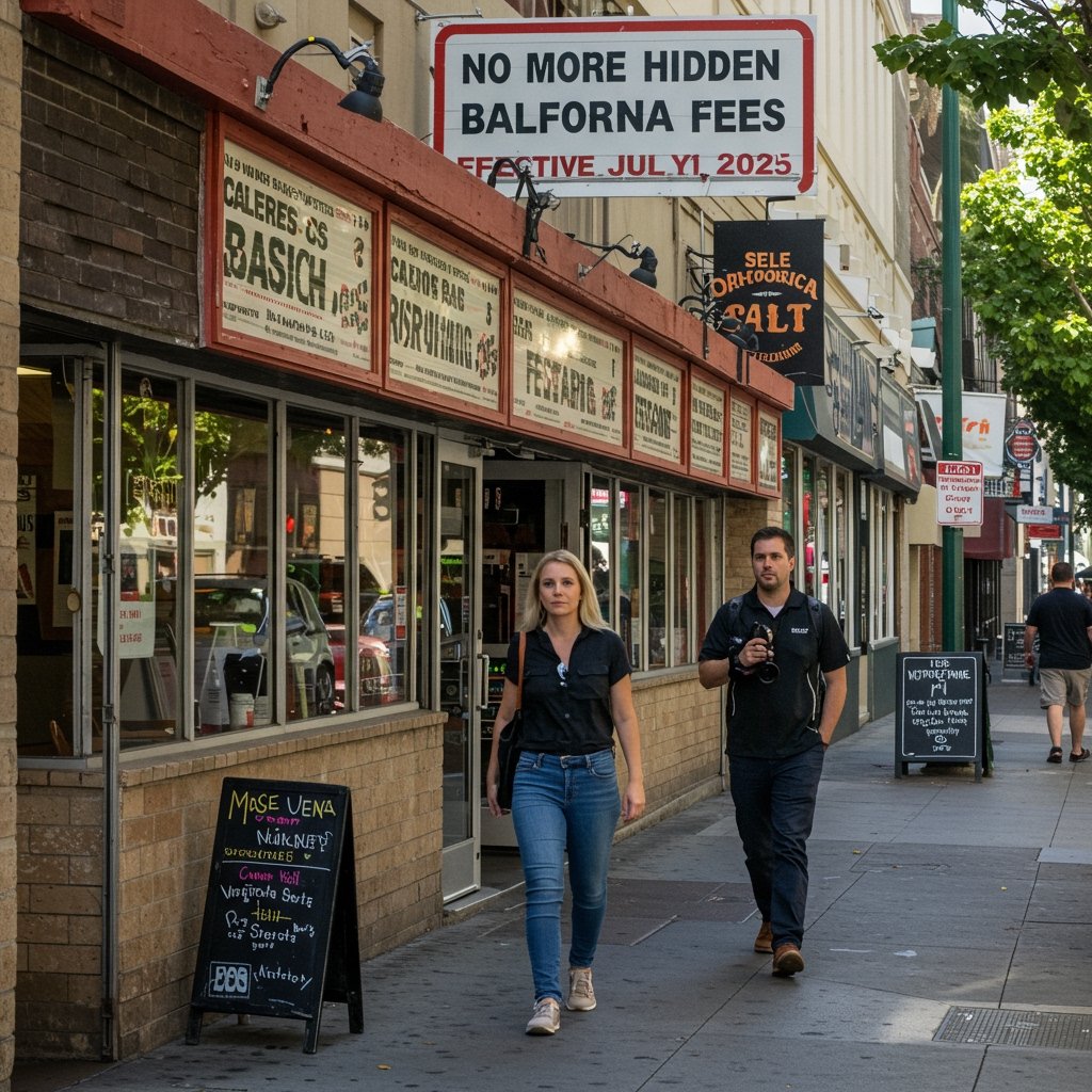 No More Hidden Fees: California Bans Restaurant Surcharges Effective July 1, 2025