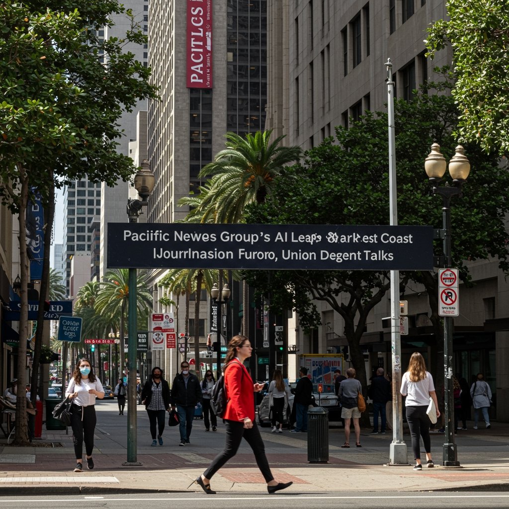 Pacific News Group's AI Leap Sparks West Coast Journalism Furor, Union Demands Urgent Talks