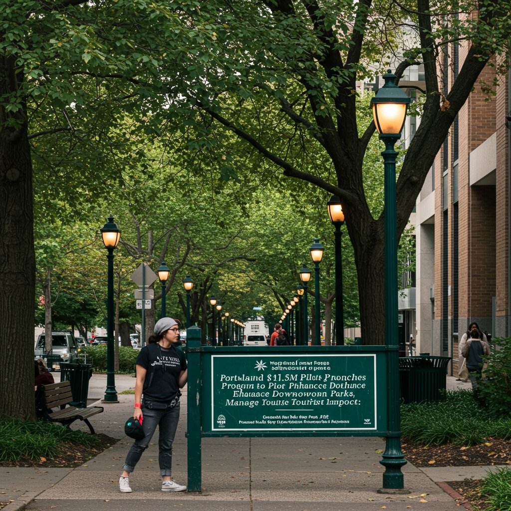 Portland Launches $1.5M Pilot Program to Enhance Downtown Parks, Manage Tourist Impact