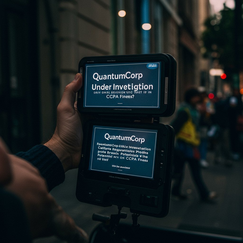 QuantumCorp Under Investigation: California Regulators Probe Data Breach, Potential Billions in CCPA Fines