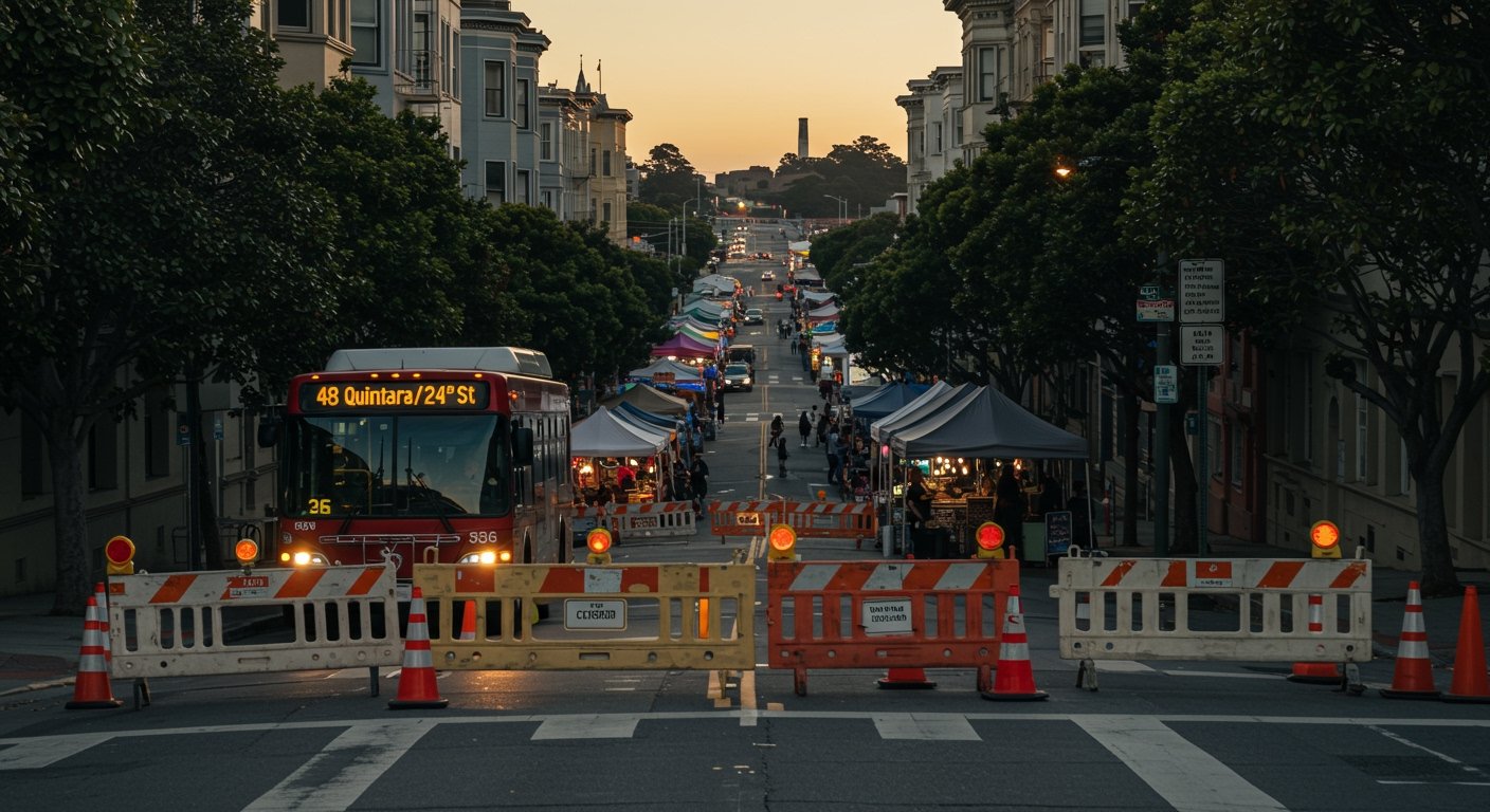 SFMTA Issues Weekly Transit & Traffic Advisory: Noe Valley Street Closure on June 24 Impacts Muni Route 48