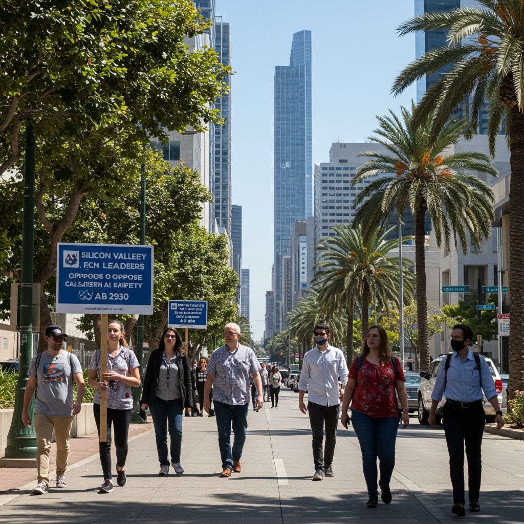 Silicon Valley Tech Leaders Form Coalition to Oppose California AI Safety Bill AB 2930