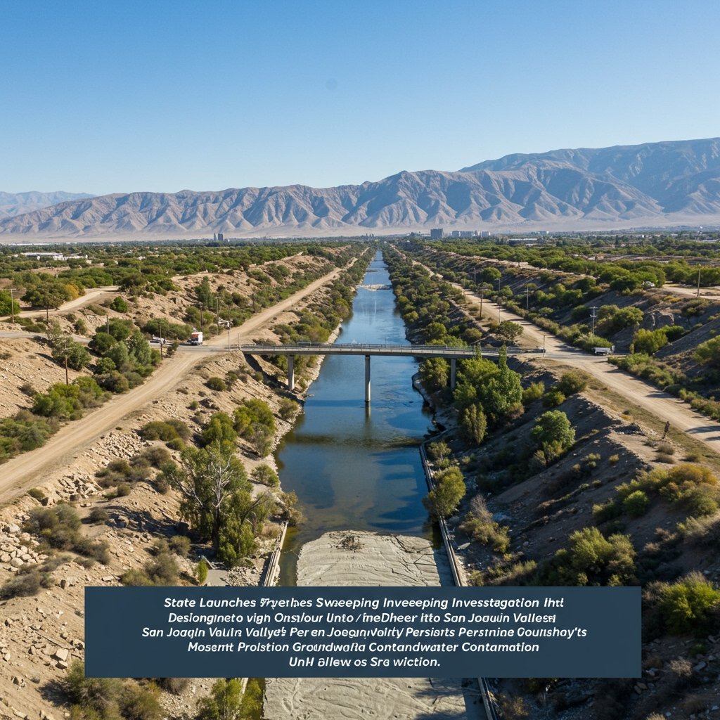 State Launches Sweeping Investigation into San Joaquin Valley's Persistent Groundwater Contamination