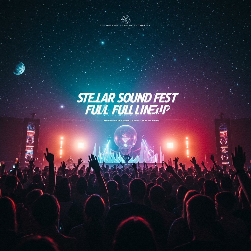 Stellar Sound Fest 2025 Unleashes Full Lineup: Aurora Blaze, Cosmic Drift, Nova Pulse to Headline