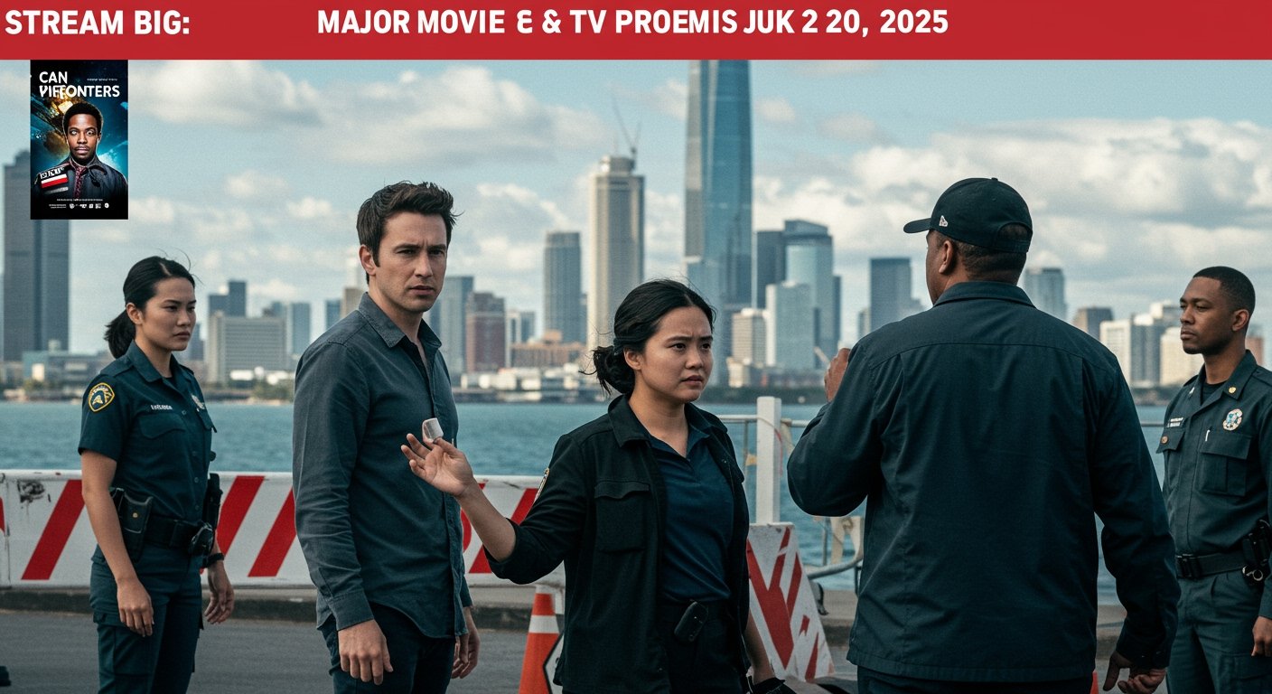 Stream Big: Major Movie & TV Premieres Hit Platforms Week of June 20, 2025