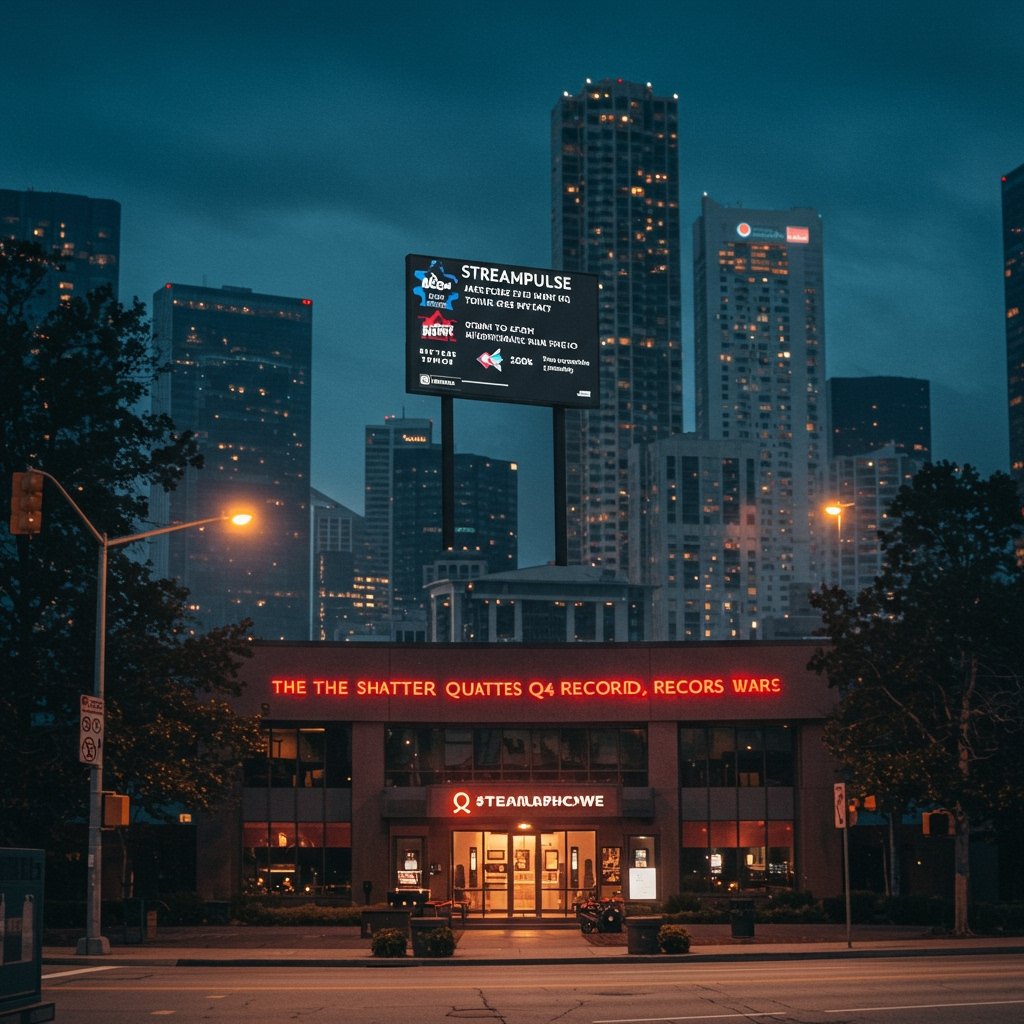 StreamPulse Shatters Q4 Records, Announces Major 2026 Original Film Expansion Amidst Content Wars