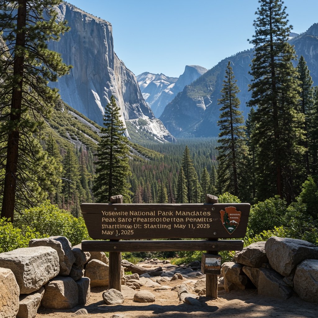 Yosemite National Park Mandates Peak Season Entry Permits Starting May 1, 2025