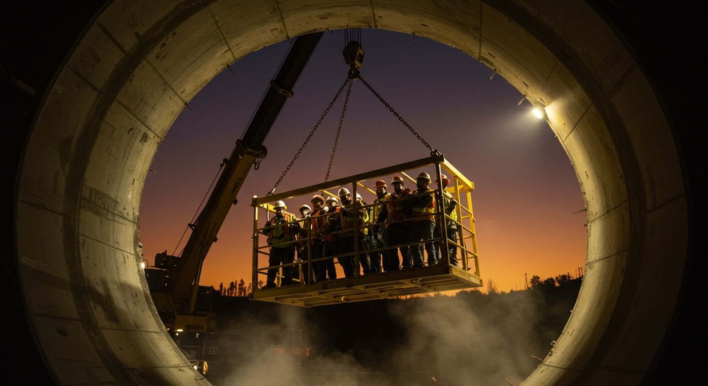 All 31 Construction Workers Rescued After Partial Los Angeles Tunnel Collapse