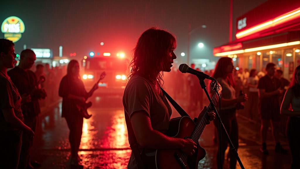 Sierra Ferrell's Iowa Concert Cut Short by Fire Alarms, Transforms into Street Performance