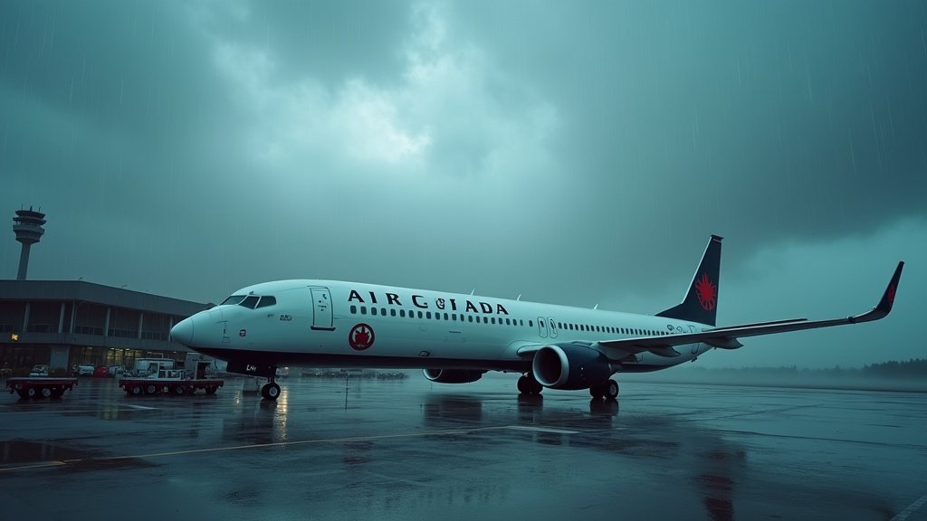 Weather Disrupts Travel: Wet Roads on West Coast, Flight Cancellations in Gander