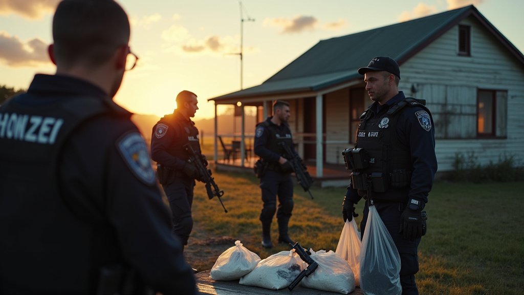 West Coast Police Dismantle Drug and Firearms Operation in Hokitika Arrests