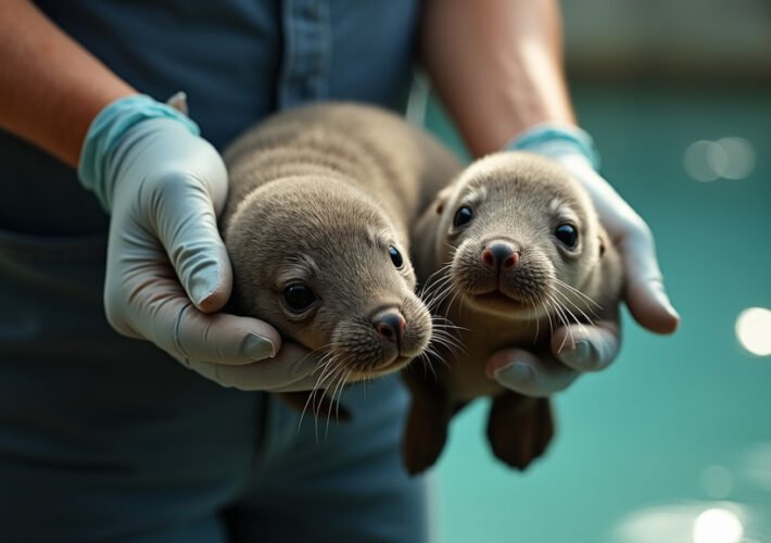 West Coast Conservationists Celebrate Rescue of Endangered Seal Pups